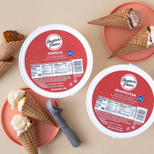 Shoppers Value Frozen products